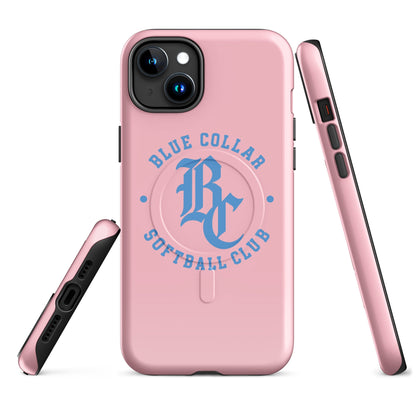 Magsafe Tough Case for iPhone | Blue Collar Softball 2034 | Varsity Logo