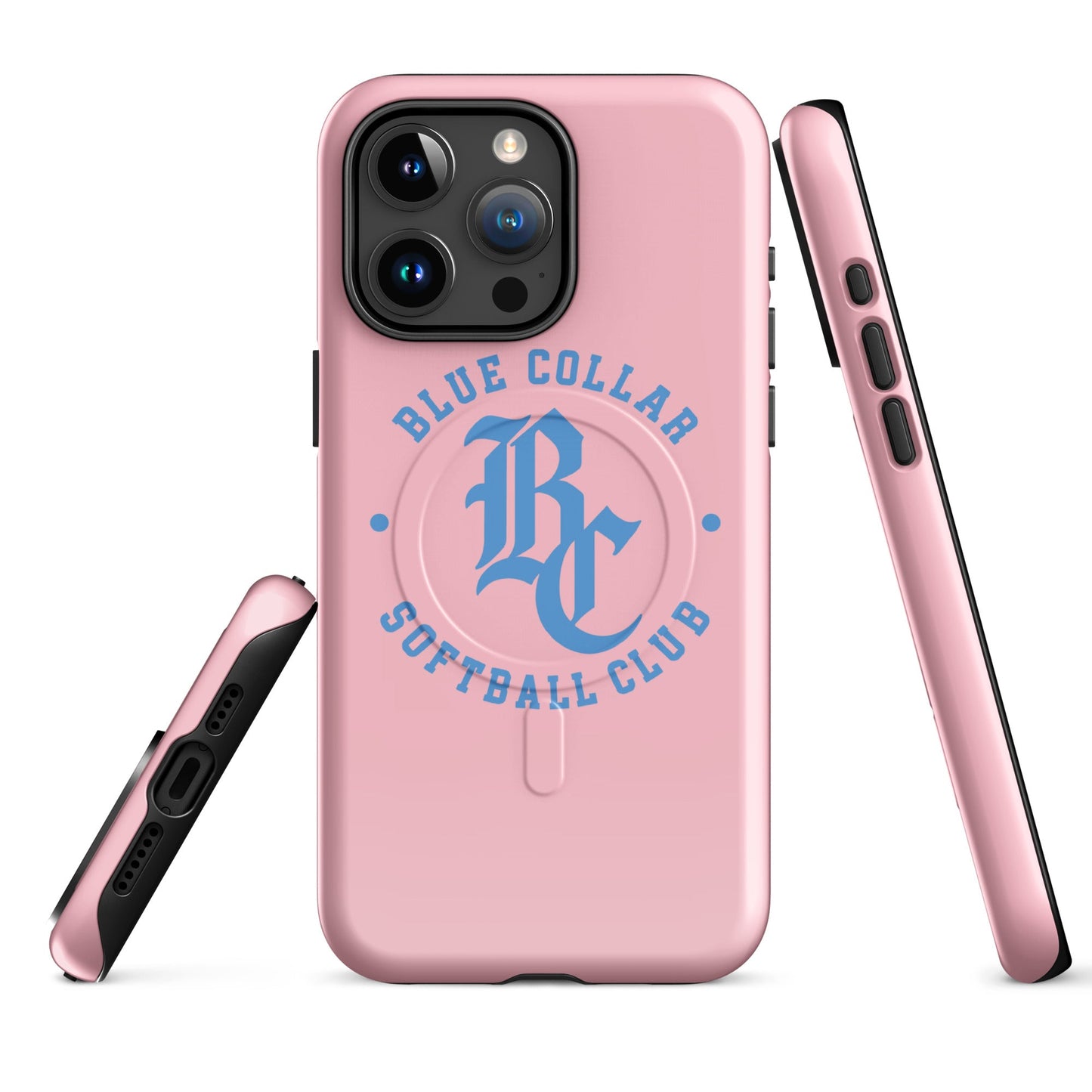 Magsafe Tough Case for iPhone | Blue Collar Softball 2034 | Varsity Logo