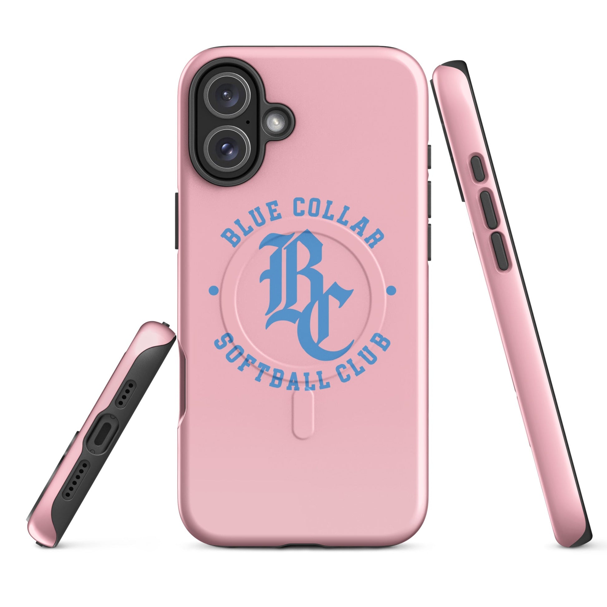 Magsafe Tough Case for iPhone | Blue Collar Softball 2034 | Varsity Logo