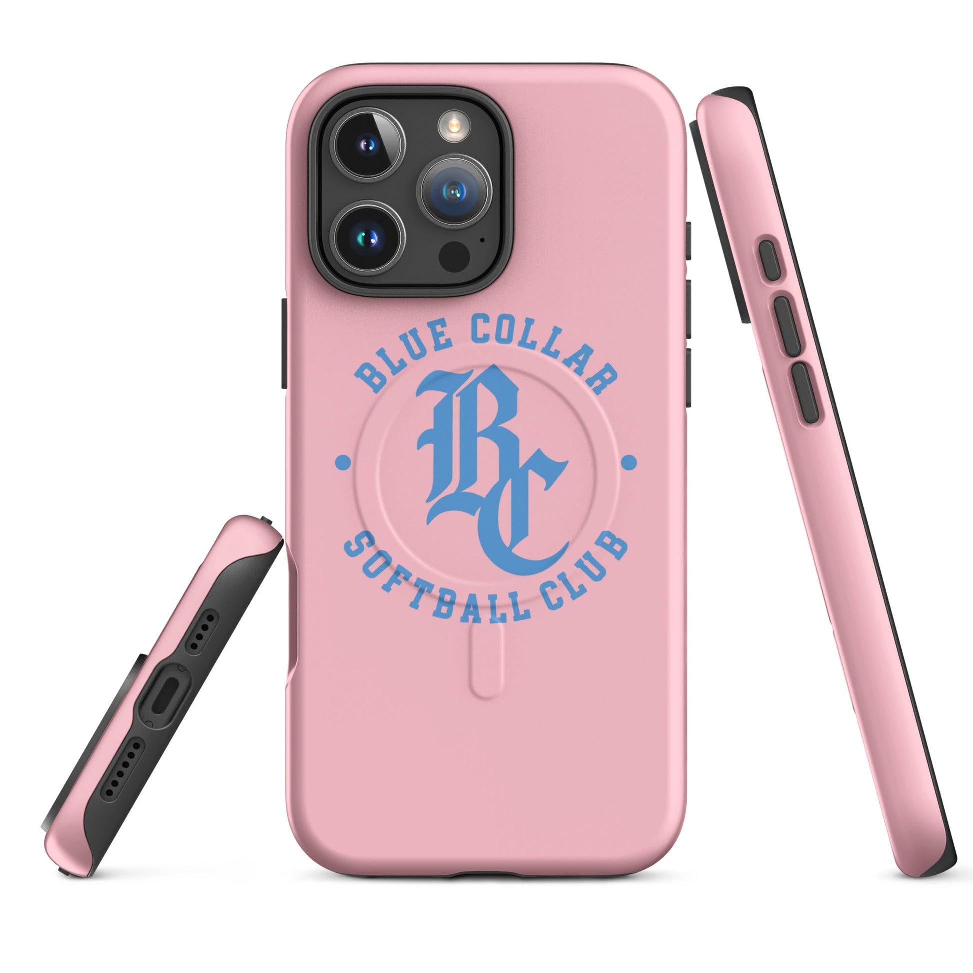 Magsafe Tough Case for iPhone | Blue Collar Softball 2034 | Varsity Logo