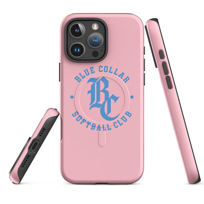 Magsafe Tough Case for iPhone | Blue Collar Softball 2034 | Varsity Logo
