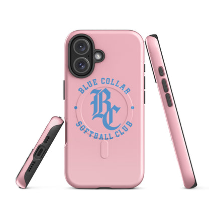 Magsafe Tough Case for iPhone | Blue Collar Softball 2034 | Varsity Logo