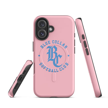 Magsafe Tough Case for iPhone | Blue Collar Softball 2034 | Varsity Logo
