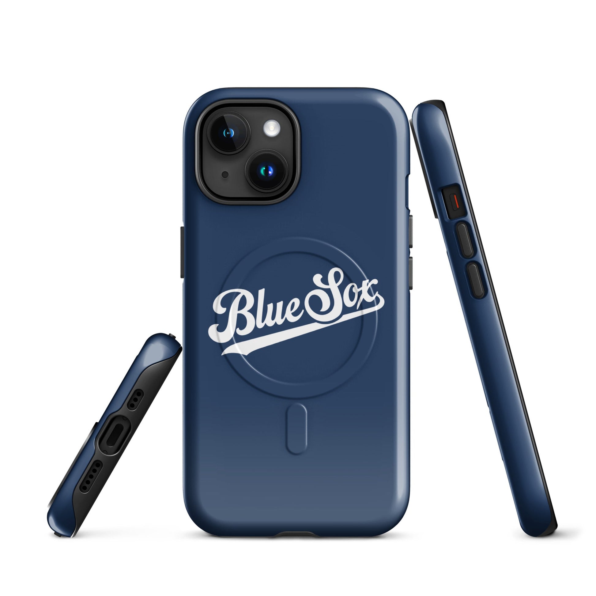 Magsafe Tough Case for iPhone | Blue Sox | Script Logo