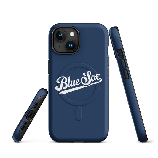 Magsafe Tough Case for iPhone | Blue Sox | Script Logo
