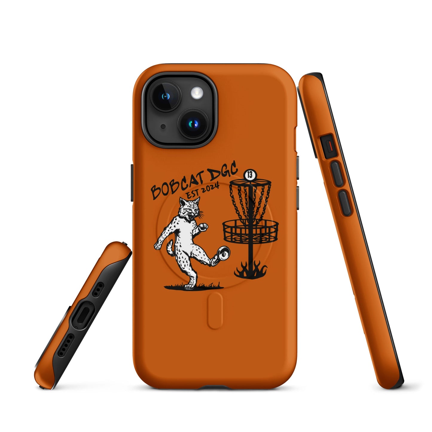 Magsafe Tough Case for iPhone | Bobcat DGC | Predator Disc Golf Logo