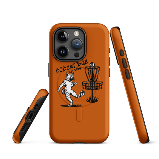Magsafe Tough Case for iPhone | Bobcat DGC | Predator Disc Golf Logo