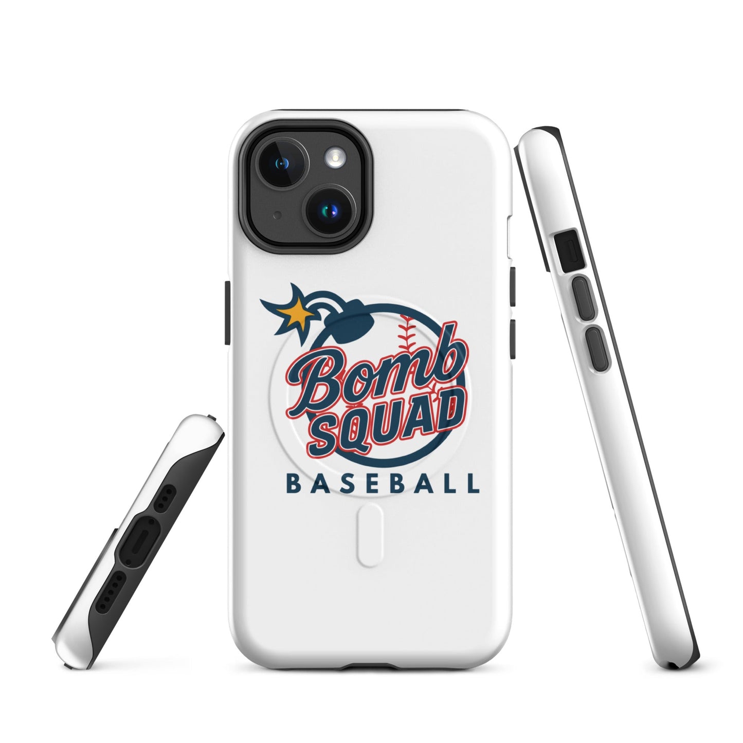 Magsafe Tough Case for iPhone | Bomb Squad Baseball | Alt Logo