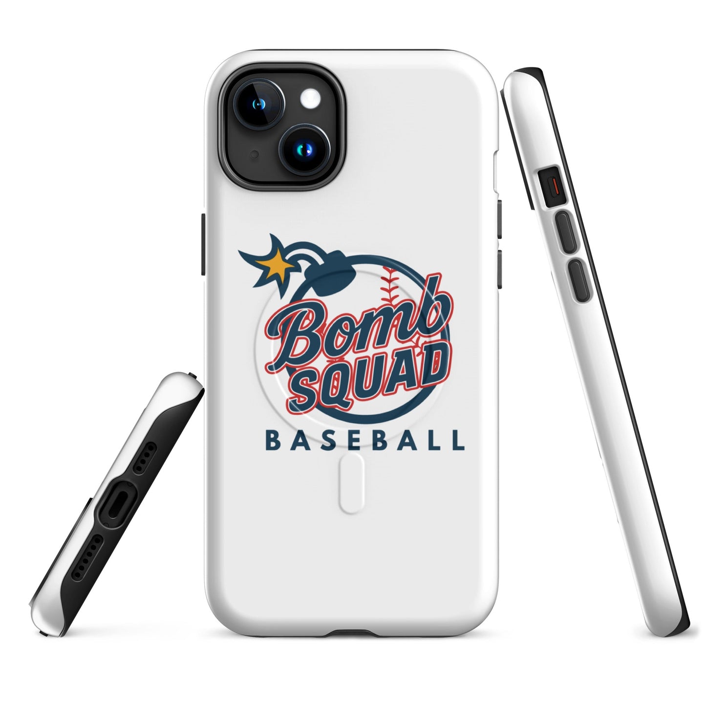 Magsafe Tough Case for iPhone | Bomb Squad Baseball | Alt Logo