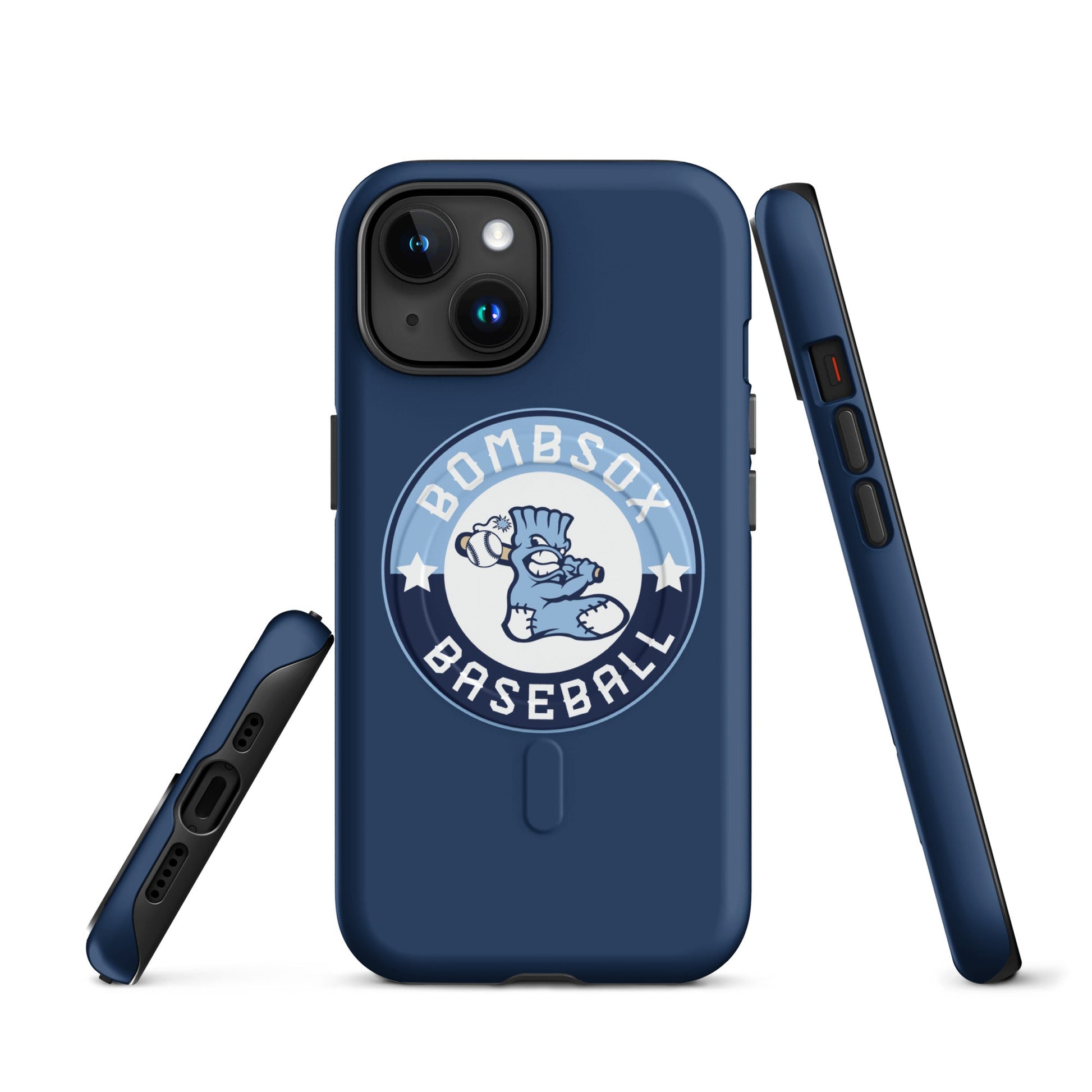 Magsafe Tough Case for iPhone | BombSox Baseball | Badge Logo