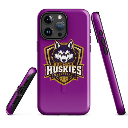 Magsafe Tough Case for iPhone | Bothell Huskies Youth Basketball | Shield Logo