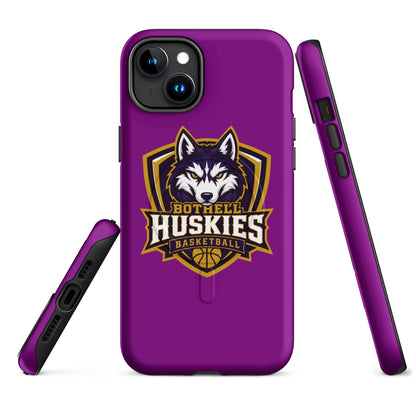 Magsafe Tough Case for iPhone | Bothell Huskies Youth Basketball | Shield Logo