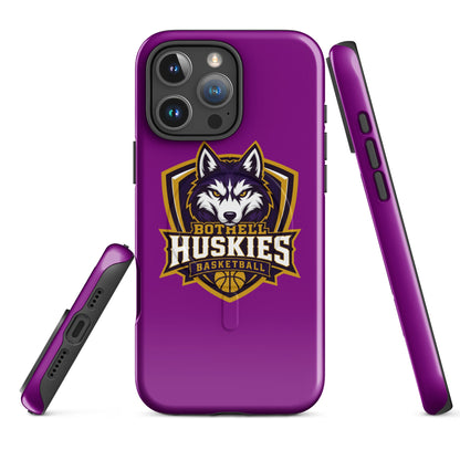 Magsafe Tough Case for iPhone | Bothell Huskies Youth Basketball | Shield Logo