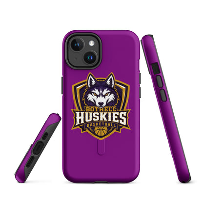 Magsafe Tough Case for iPhone | Bothell Huskies Youth Basketball | Shield Logo