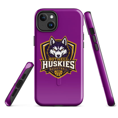 Magsafe Tough Case for iPhone | Bothell Huskies Youth Basketball | Shield Logo