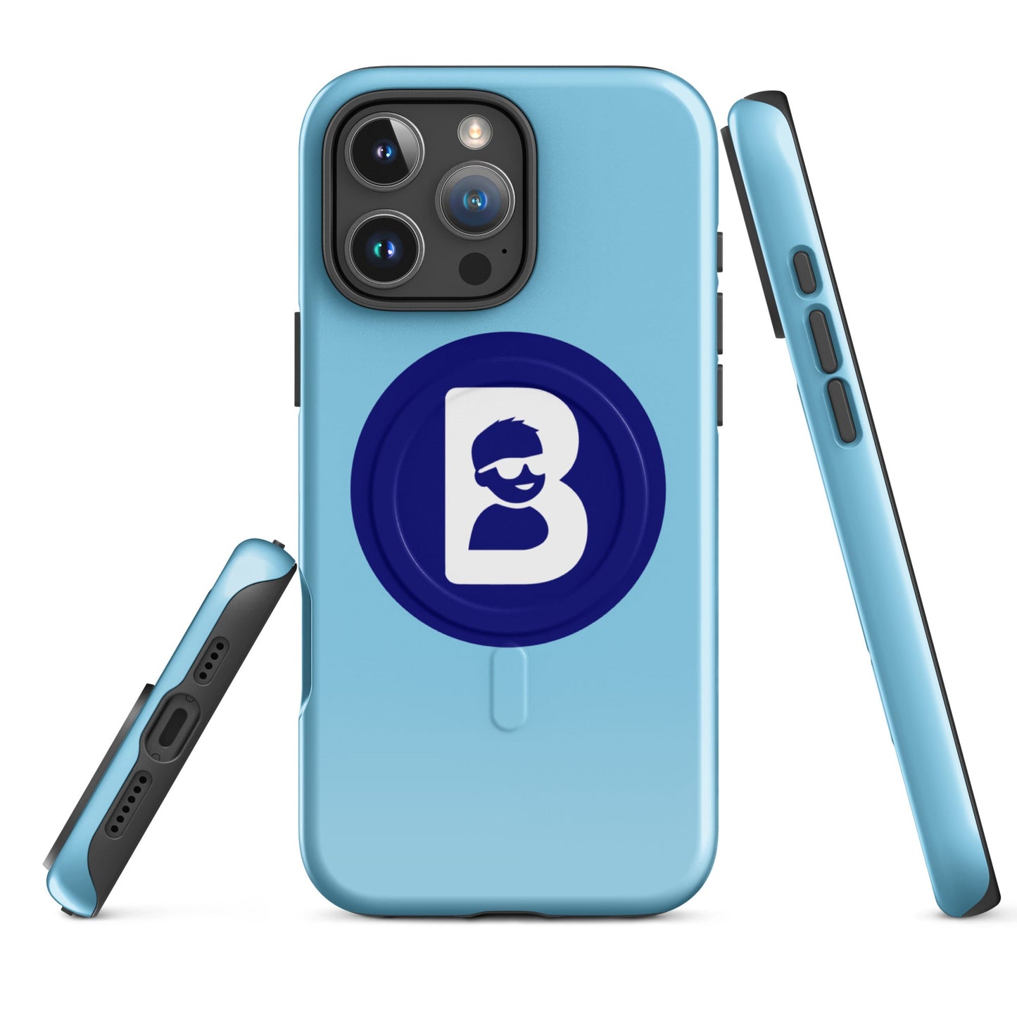 Magsafe Tough Case for iPhone | Brave Like Ben | Badge Logo