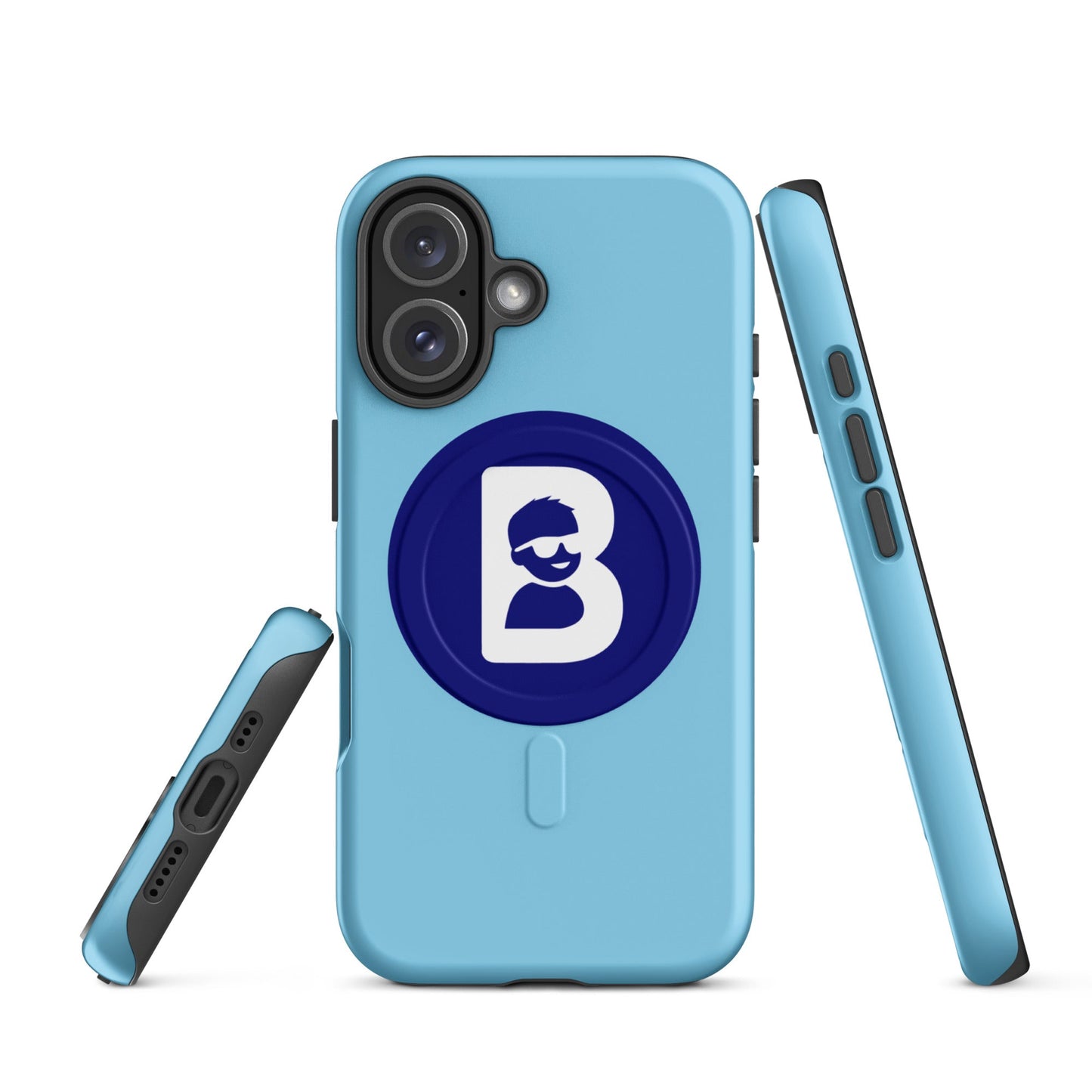 Magsafe Tough Case for iPhone | Brave Like Ben | Badge Logo