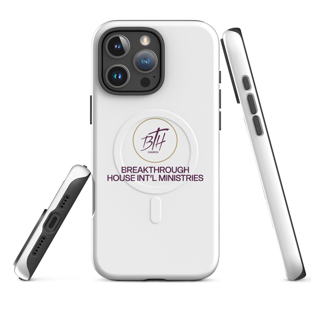 Magsafe Tough Case for iPhone | Breakthrough House International Ministries | Crest Logo