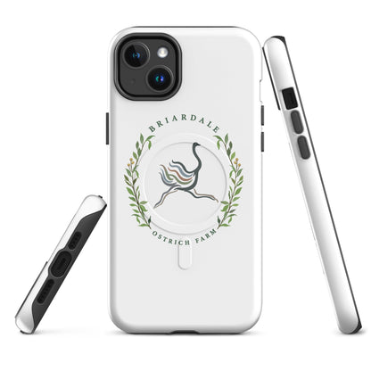 Magsafe Tough Case for iPhone | Briardale Ostrich Farm | Crest Logo