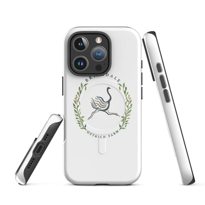 Magsafe Tough Case for iPhone | Briardale Ostrich Farm | Crest Logo
