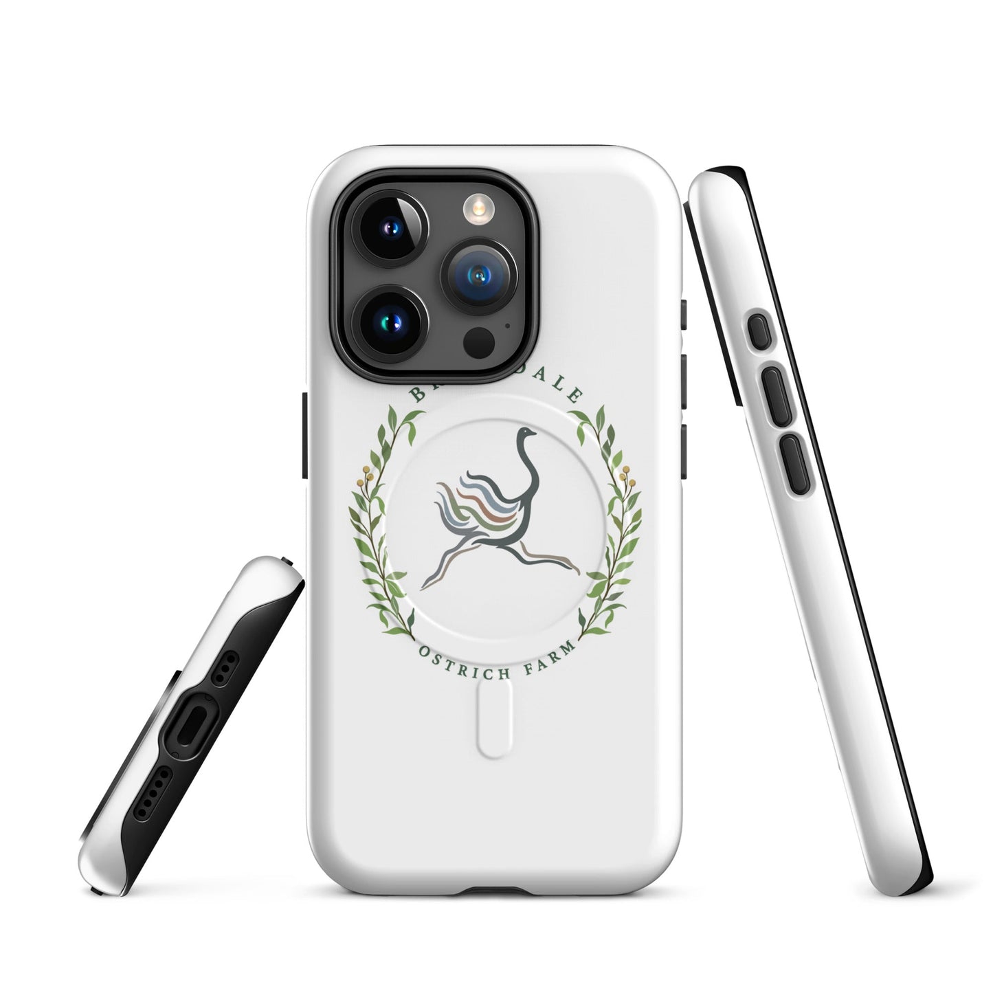Magsafe Tough Case for iPhone | Briardale Ostrich Farm | Crest Logo