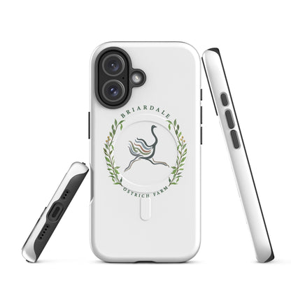Magsafe Tough Case for iPhone | Briardale Ostrich Farm | Crest Logo