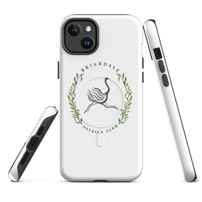 Magsafe Tough Case for iPhone | Briardale Ostrich Farm | Crest Logo