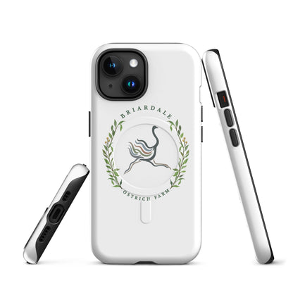 Magsafe Tough Case for iPhone | Briardale Ostrich Farm | Crest Logo