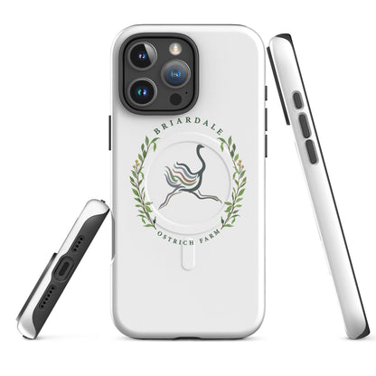 Magsafe Tough Case for iPhone | Briardale Ostrich Farm | Crest Logo