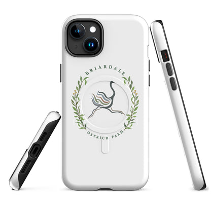 Magsafe Tough Case for iPhone | Briardale Ostrich Farm | Crest Logo