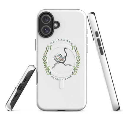 Magsafe Tough Case for iPhone | Briardale Ostrich Farm | Crest Logo