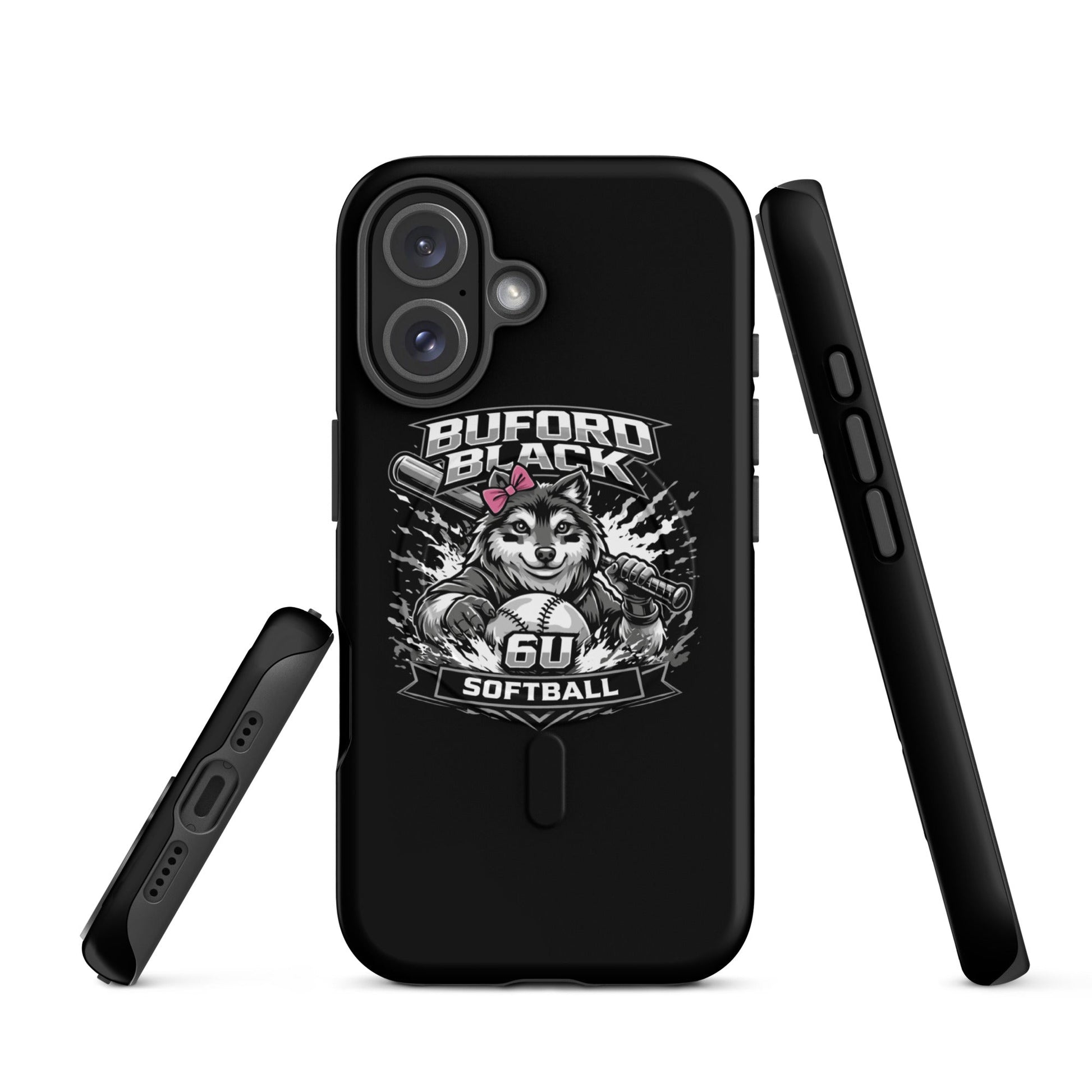 Magsafe Tough Case for iPhone | Buford Black 6U