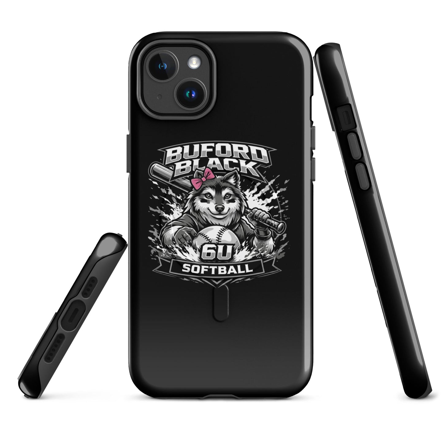 Magsafe Tough Case for iPhone | Buford Black 6U