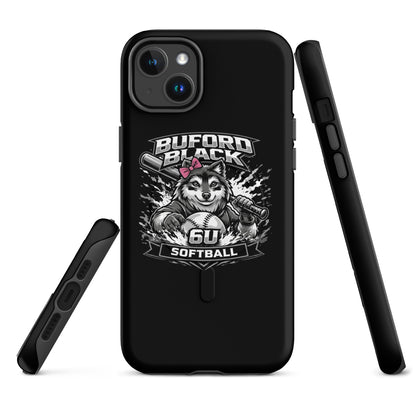Magsafe Tough Case for iPhone | Buford Black 6U