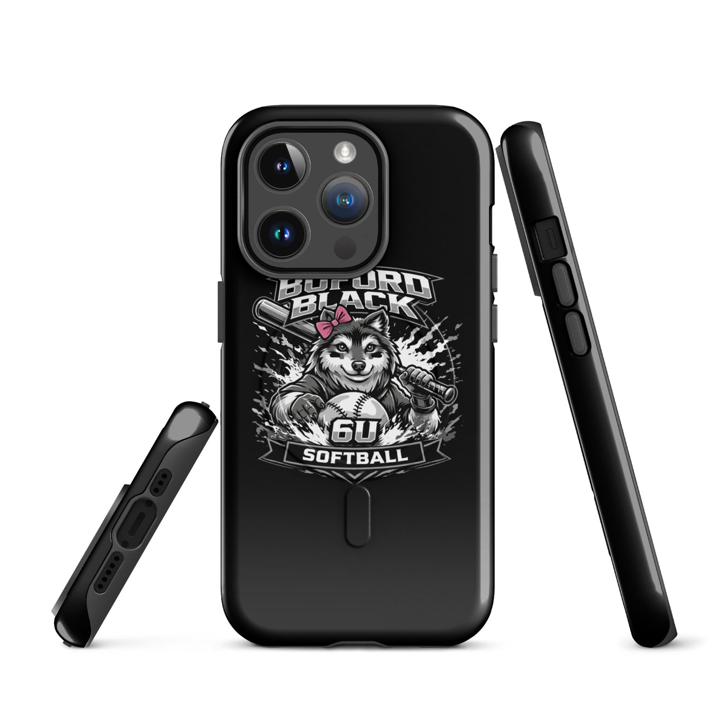 Magsafe Tough Case for iPhone | Buford Black 6U