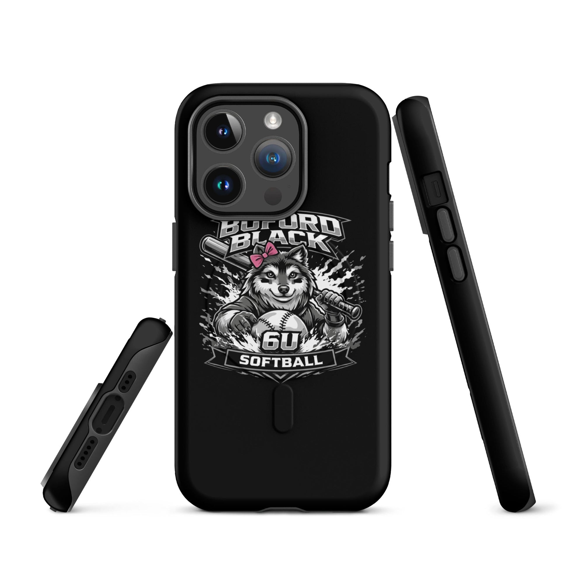 Magsafe Tough Case for iPhone | Buford Black 6U