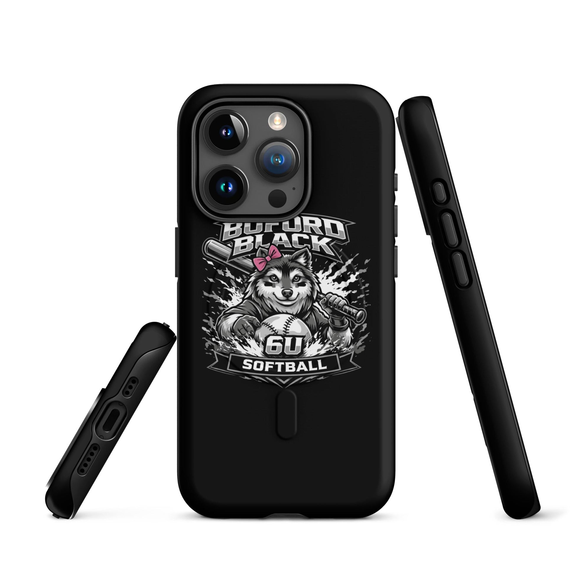 Magsafe Tough Case for iPhone | Buford Black 6U