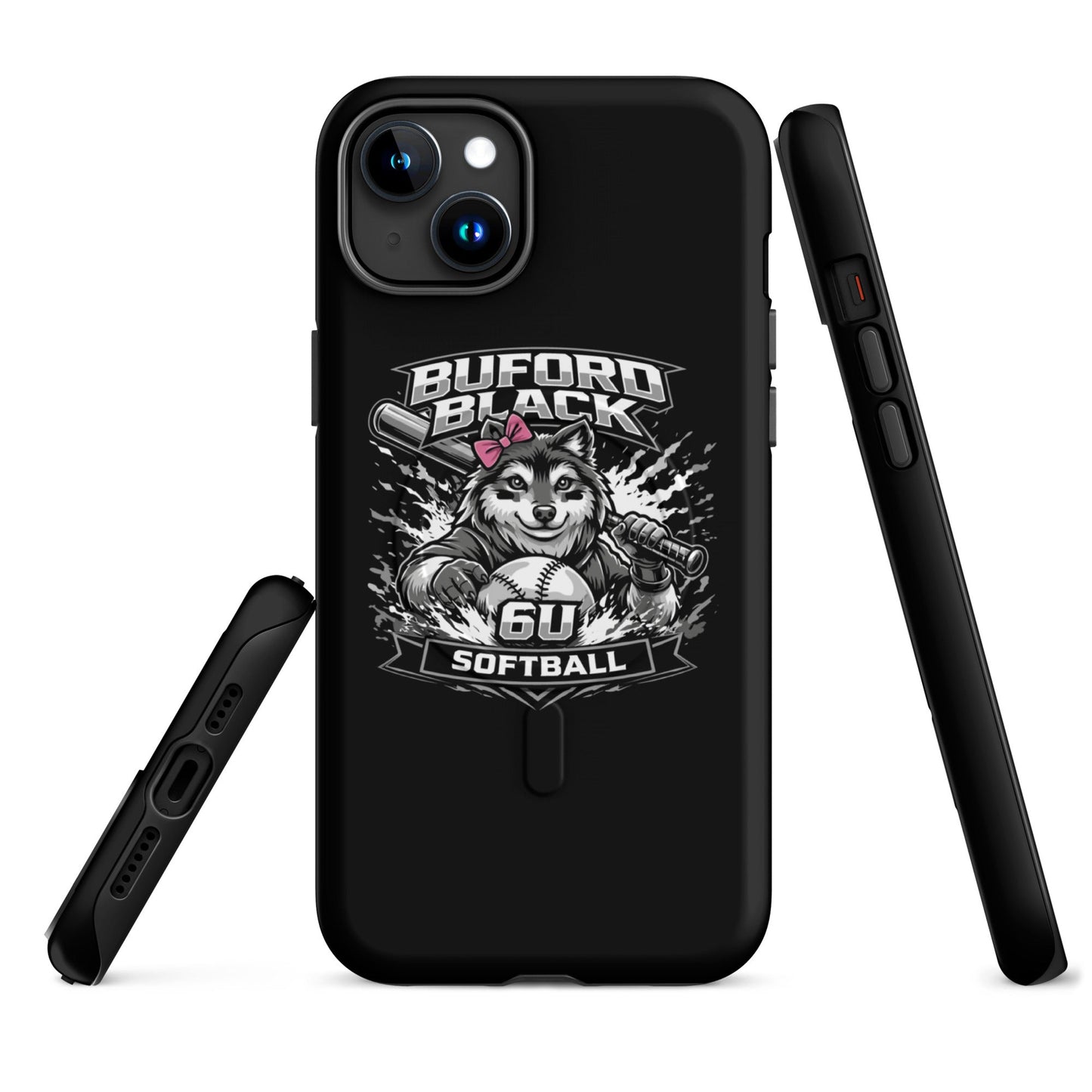 Magsafe Tough Case for iPhone | Buford Black 6U
