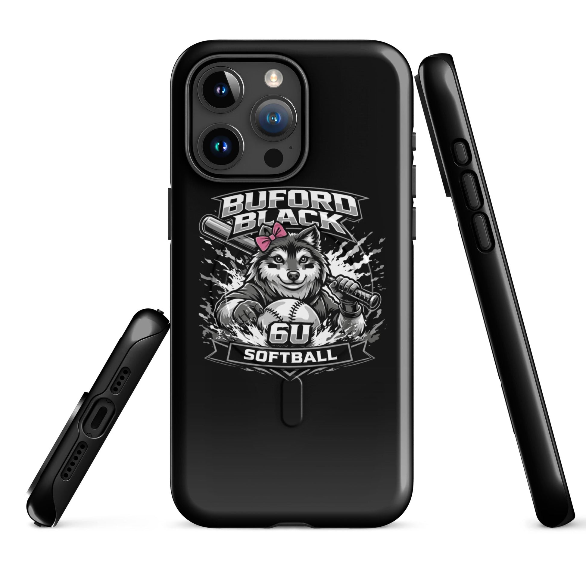 Magsafe Tough Case for iPhone | Buford Black 6U