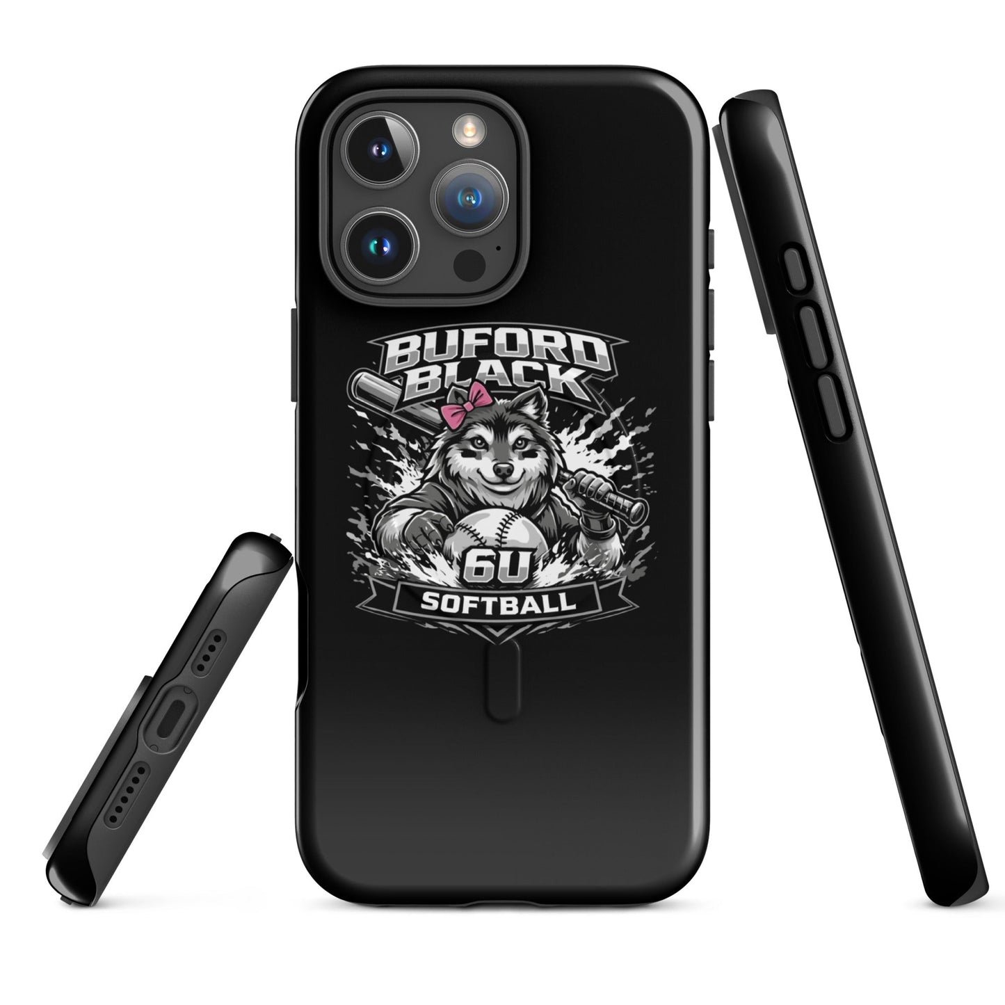 Magsafe Tough Case for iPhone | Buford Black 6U