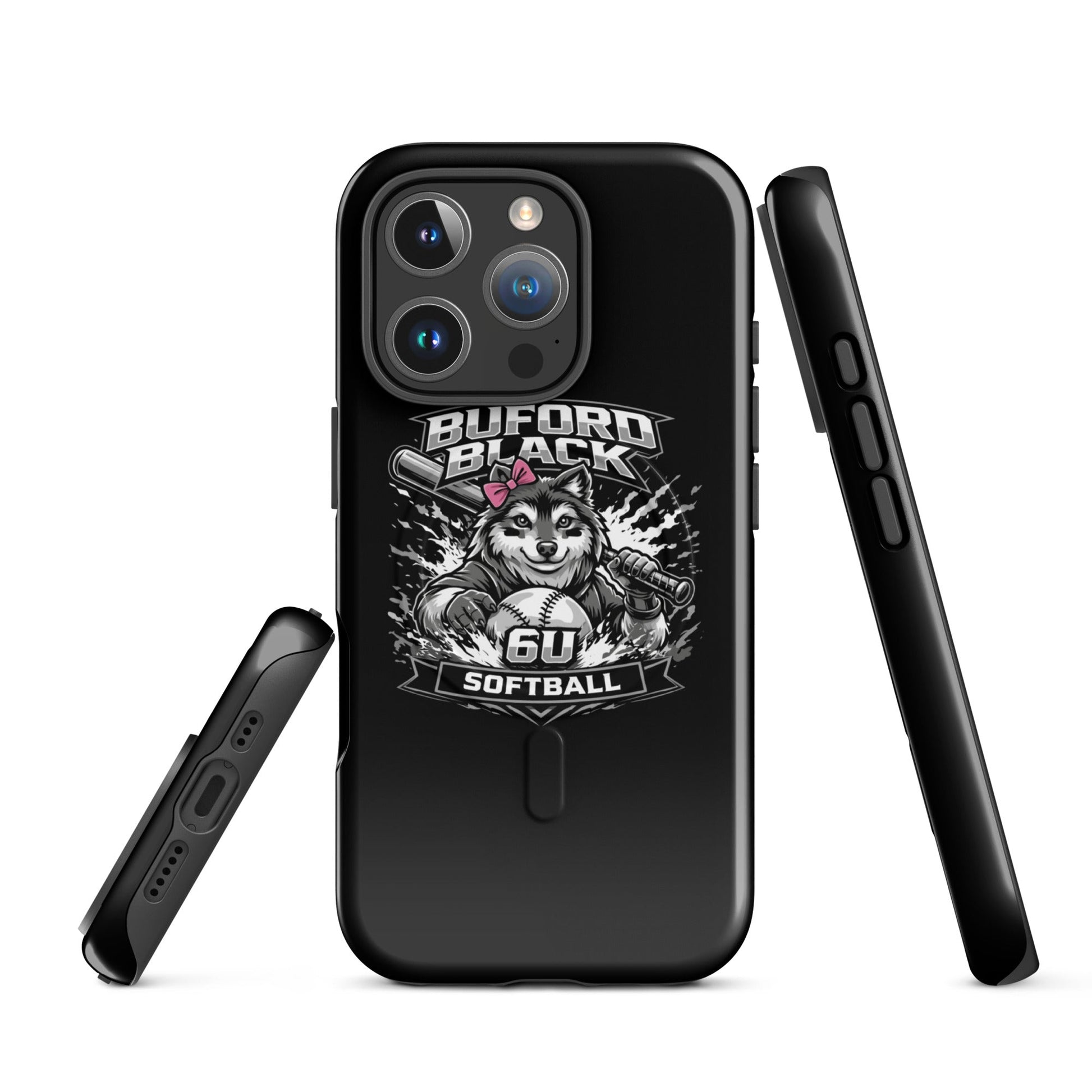 Magsafe Tough Case for iPhone | Buford Black 6U