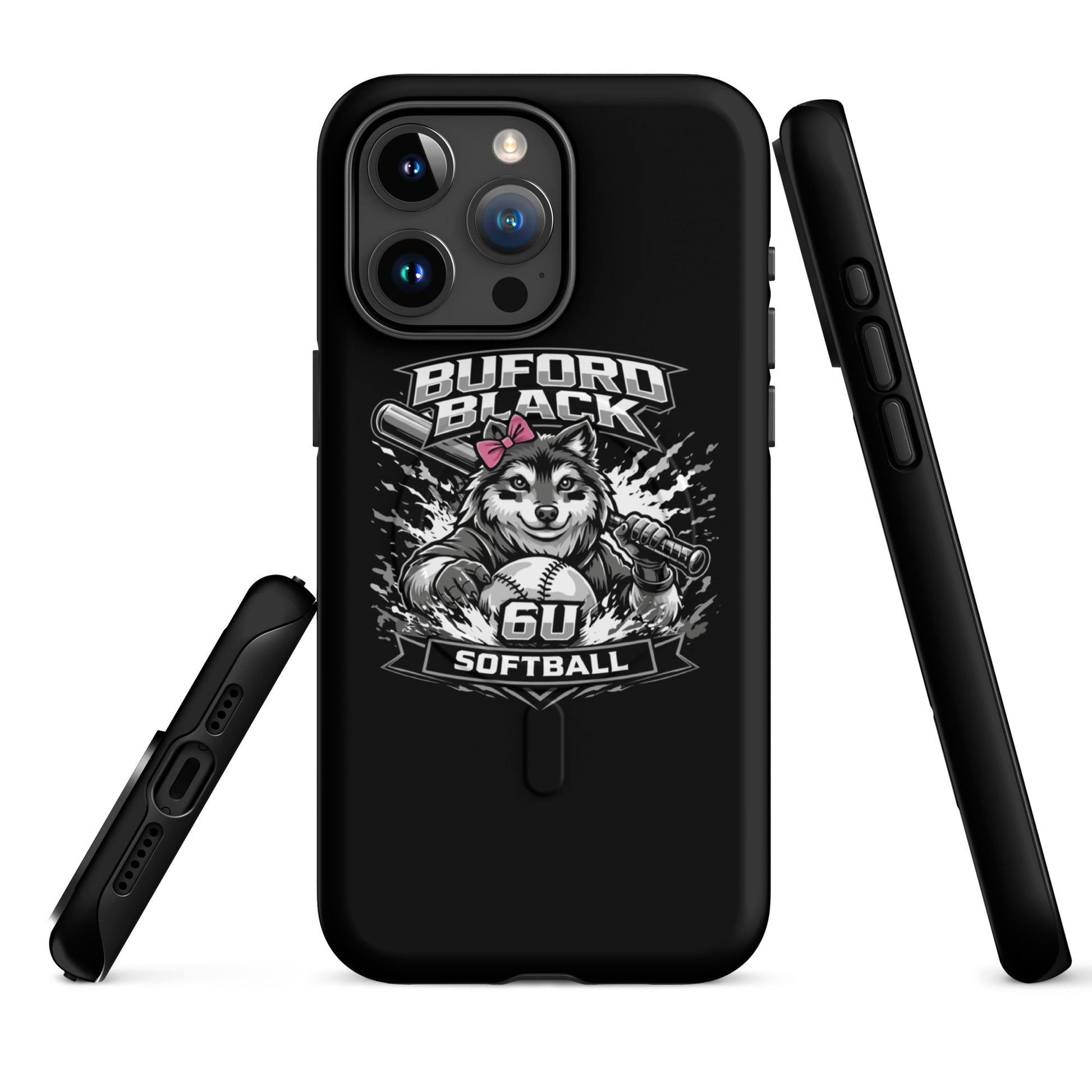 Magsafe Tough Case for iPhone | Buford Black 6U