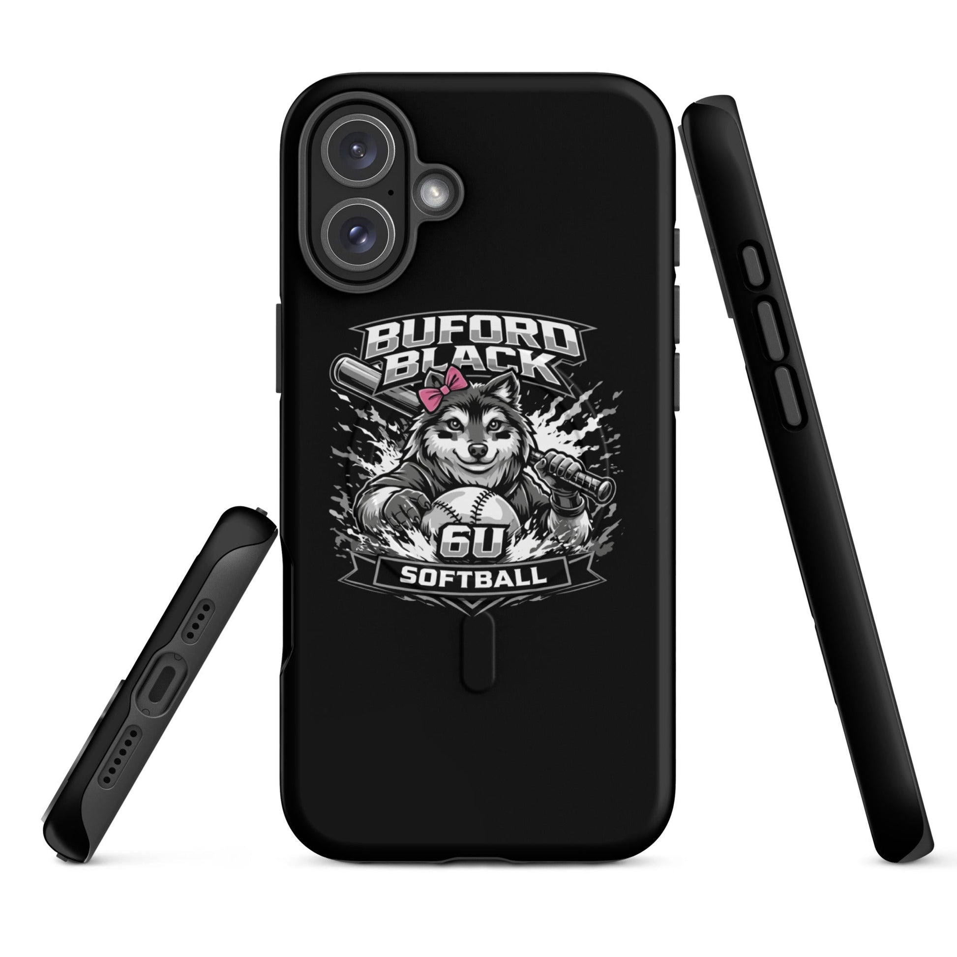Magsafe Tough Case for iPhone | Buford Black 6U