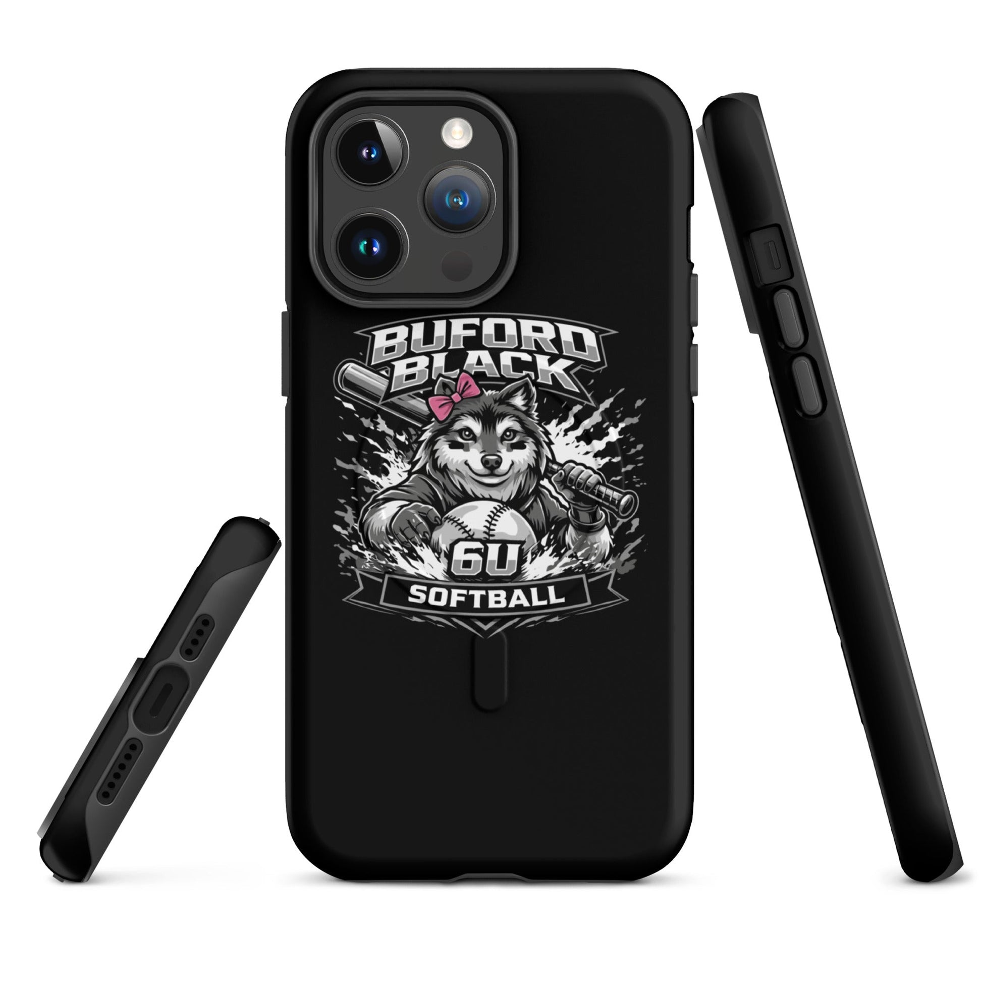 Magsafe Tough Case for iPhone | Buford Black 6U