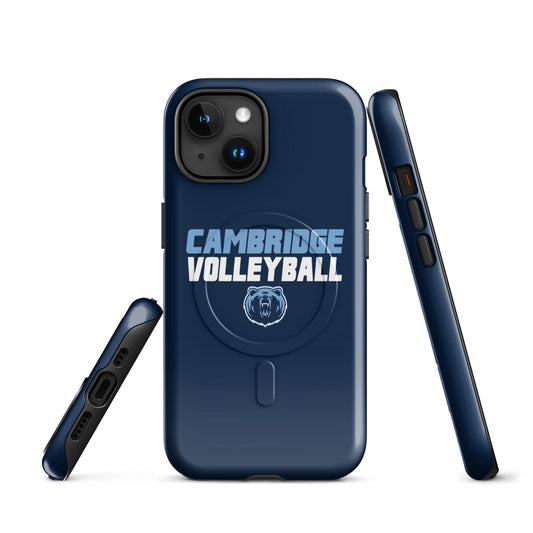 Magsafe Tough Case for iPhone | Cambridge Volleyball | Modern Logo