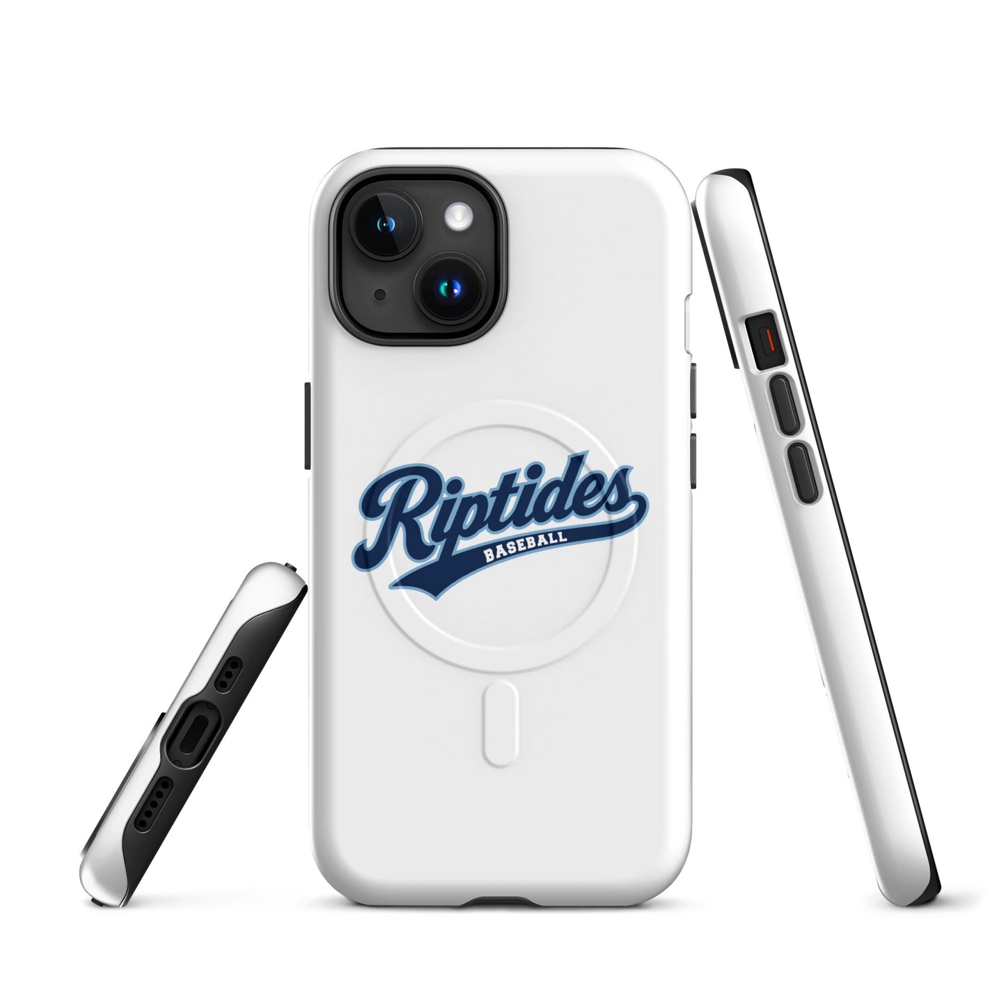 Magsafe Tough Case for iPhone | Cape Riptides Baseball | Modern Script Logo