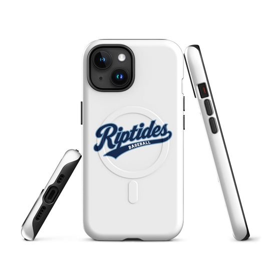 Magsafe Tough Case for iPhone | Cape Riptides Baseball | Modern Script Logo