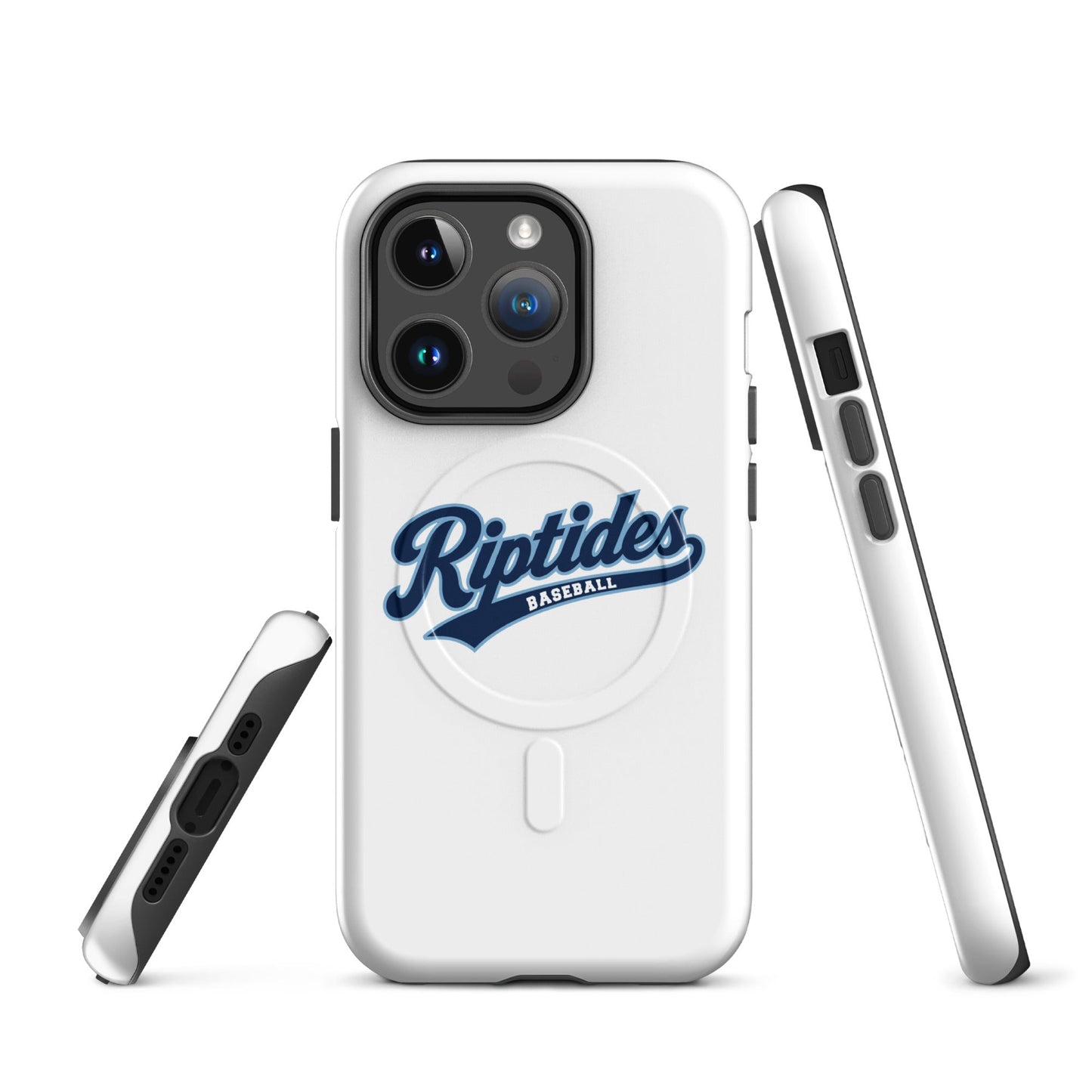 Magsafe Tough Case for iPhone | Cape Riptides Baseball | Modern Script Logo