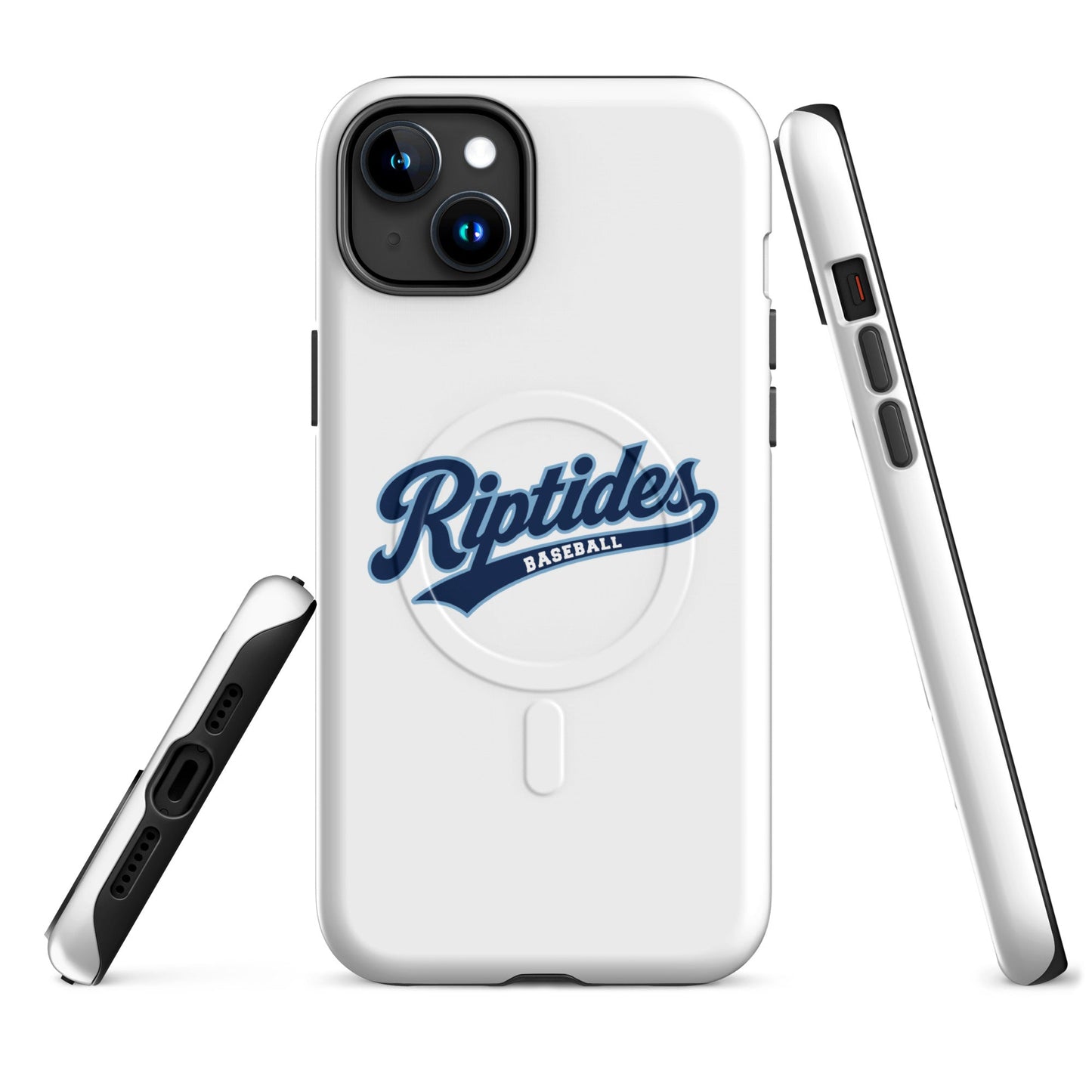 Magsafe Tough Case for iPhone | Cape Riptides Baseball | Modern Script Logo
