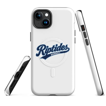 Magsafe Tough Case for iPhone | Cape Riptides Baseball | Modern Script Logo